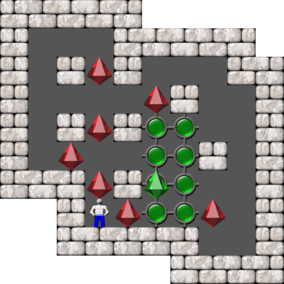 Sokoban Kevin 19 level 55